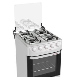 Fogão Mueller Fratello Piso 4 Bocas Branco G6 601230024 Bivolt - 3