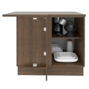 Ver imagem 3 de Balcão de Canto Glamy 1 Porta Rustic e Preto Madesa