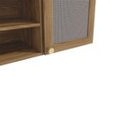 Ver imagem 3 de Armário Aéreo Botanic 120cm 2 Portas Kappesberg Nogueira