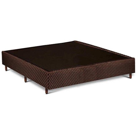Cama Box Base Casal Universal Rústico Brown (138x188x25) - Polar