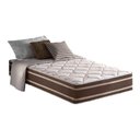 Ver imagem 1 de Colchão Solteirão Molas Superlastic Duo Sono Df Euro Pillow Brown (96x203x25) - D Angelis Anjos