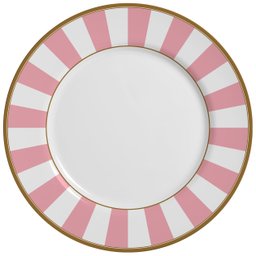 Sousplat Stripe Rosa 34cm Cerâmica Alleanza Alleanza Cerâmica - 1