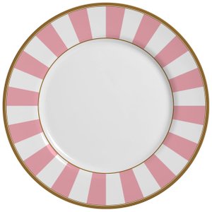 Sousplat Stripe Rosa 34cm Cerâmica Alleanza Alleanza Cerâmica