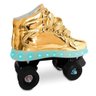 Patins com LED 4 Rodas Dourado 35/36 FUN 8310-5 - 1