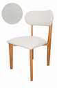 Ver imagem 4 de Cadeiras Sala de Jantar Arbor em Madeira- Kit com 02 Unidades Tecido Linho Cru
