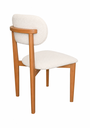 Ver imagem 2 de Cadeiras Sala de Jantar Arbor em Madeira- Kit com 02 Unidades Tecido Linho Cru