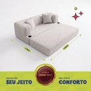 Ver imagem 3 de Sofá Cama Muna 1,88m Xpand Tech Tecido Bouclê Cama Inbox