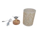 Ver imagem 3 de Luminaria Abajur Mesa 3 USB Iluminacao Regulavel Tons Minimalista LED Candeeiro Cabeceira Decoracao