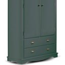 Ver imagem 4 de Guarda Roupa Solteiro 2 Portas e 2 Gavetas Manchester 2054 Linz Móveis - Verde Musgo