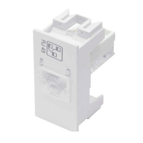 Tomada para rede RJ45 5E 8 vias Habitat Fame