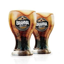 Conjunto de Copos Brahma BLACK em Vidro para CHOPP 2PÇS 430ML Globimport - 1