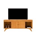 Ver imagem 7 de Rack Madrid 2 Portas Detalhe Ripado - Mavaular Naturale