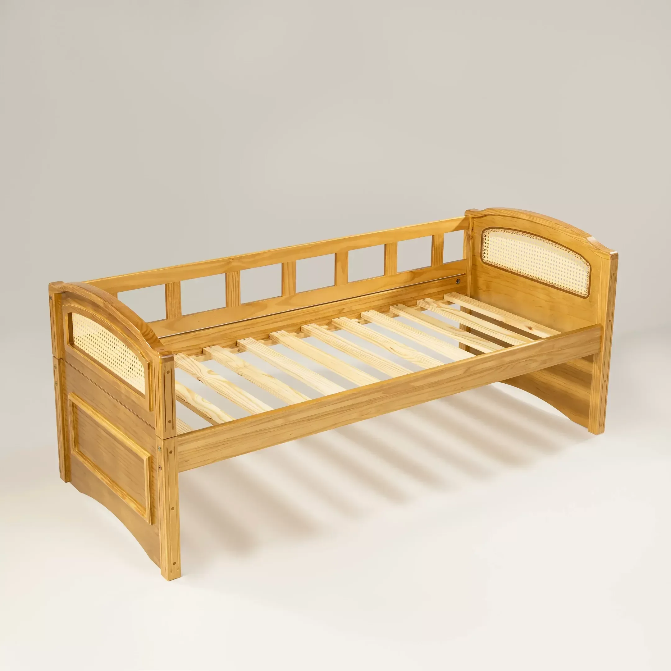 Ver imagem 1 de Cama Infantil Babá Mdeira Maciça Feliz