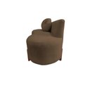 Ver imagem 6 de Namoradeira Sofá Feijão Lounge 120cm Orgânica Linho Marrom