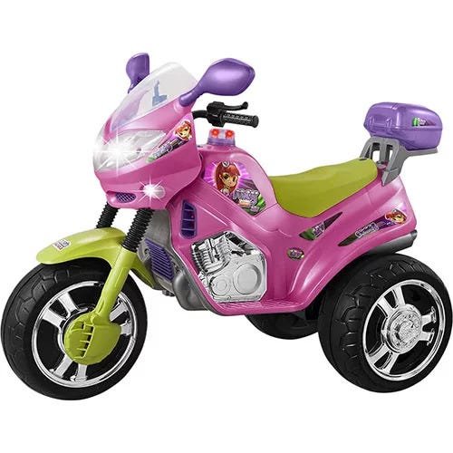 Moto Eletrica Infantil Bandeirante Super Thunder 12V Pink - Maçã