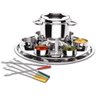 Aparelho de Fondue Tramontina em Aço Inox 17 Peças - 1