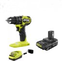 Ver imagem 1 de Ryobi Kit Furadeira/parafusadeira Compacta 18v C/ Bateria