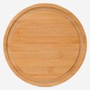 Ver imagem 5 de Porta Queijos de Bambu com Tampa Cúpula Queijeira Suporte para Frios Welf