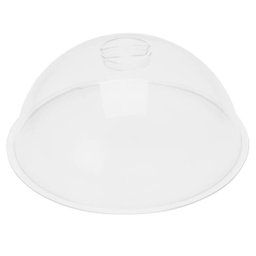 Porta Queijos de Bambu com Tampa Cúpula Queijeira Suporte para Frios Welf - 6