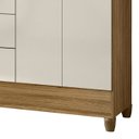Ver imagem 6 de Guarda Roupa Casal 204cm 8 Portas Vitta Freijó/off Z17 - Mpozenato