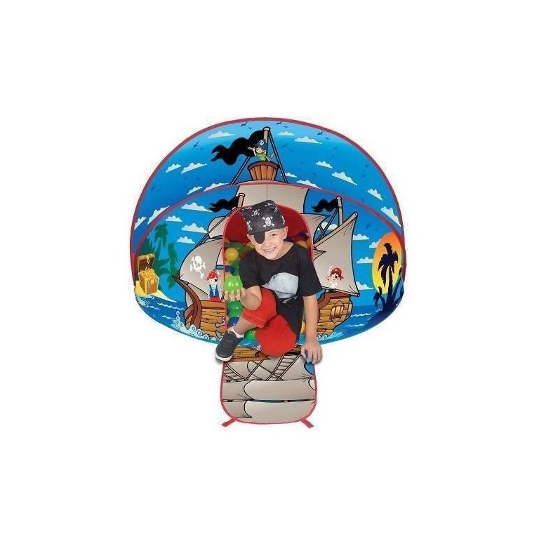 Toca Do Pirata Com 100 Bolinhas Braskit 620-7 050090