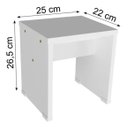 Ver imagem 2 de Banquinho Assento Banco Infantil 100% Mdf Woodcore