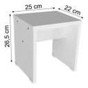 Ver imagem 2 de Banquinho Assento Banco Infantil 100% Mdf Woodcore