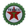 Quadro Em Alumínio Texaco  Enfeite Tampa Grande 40 Cm Decoração Adega Churrasqueira Presente - 1