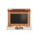 Ver imagem 2 de Painel River 1.8 com Led + Rack Bancada Atlas 1.8 Lukaliam Móveis Jequitiba/off White