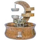 Ver imagem 1 de Fonte Cascata Lua Com Aromatizador Em Pedra Sabão