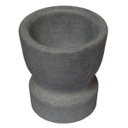 Ver imagem 3 de Pilão Almofariz Redondo Em Pedra Sabão