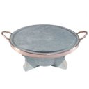 Ver imagem 1 de Fondue De Pedra Sabão Grelha 32 Cm