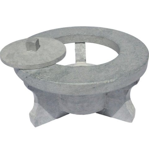 Rechaud Fogareiro De Pedra Sabão 20 Cm