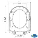 Ver imagem 4 de ASSENTO DECA CARRARA LINK DUNA ICASA VESUVIO PP SOFT CLOSE