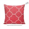 Capa de Almofada Flores Vermelha 45x45cm Mart 2715 - 1