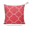 Capa de Almofada Flores Vermelha 45x45cm Mart 2715 - 4