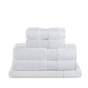 Ver imagem 1 de Jogo de banho Fio Penteado Canelado com 5 peças na cor branca - Buddemeyer