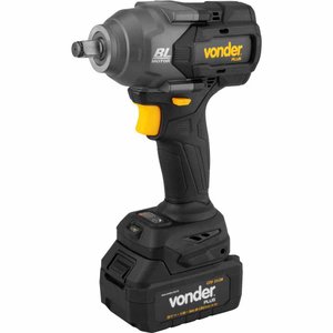 Chave de Impacto Vonder Civ212b Brushless 1/2" 860nm com Carregador 2 Baterias 20v 4ah e Maleta 60.0