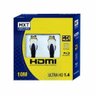 Cabo HDMI 4K Ultra Hd com Filtro 28Awg Ouro 10 Metros - Mxt - 1
