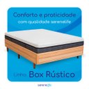 Ver imagem 4 de Cama Box Rústica Solteirão Serenelife - Natural