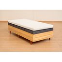 Ver imagem 2 de Cama Box Rústica Solteirão Serenelife - Natural