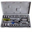 Ver imagem 1 de Kit Jogo Chave Catraca Reversível + Jogo de Soquete 40 Pçs + Maleta