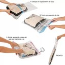 Ver imagem 4 de Vac Bag Trip 12 Sacos a Vácuo para Viagem 60x40cm Cada Ordene Reutilizável Impermeável