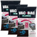 Ver imagem 1 de Vac Bag Trip 12 Sacos a Vácuo para Viagem 60x40cm Cada Ordene Reutilizável Impermeável