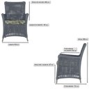 Ver imagem 6 de 4 Poltronas Igapó Alumínio Pintura Fendi Corda Náutica E5 Prata