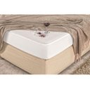 Ver imagem 3 de Protetor Impermeável Para Colchão Casal King com Elástico Em Toda Volta - Branco