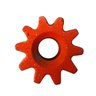 Eixo + Pinhão Cremalheira Volante 400lt Laranja Metalpama - 2