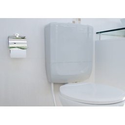 Caixa Descarga Acoplada Pvc Para Vaso Sanitário - Cinza claro - 4