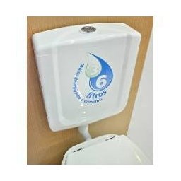 Caixa Descarga Acoplada Pvc Para Vaso Sanitário - Cinza claro - 2