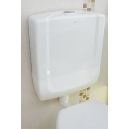 Caixa Descarga Acoplada Pvc Para Vaso Sanitário - Cinza claro - 1